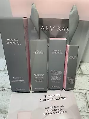 Mary Kay Timewise Miracle Set 3D Combination To Oily Skin New In Boxes SEE DESC • $44.95