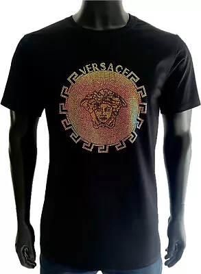 Men Black T-Shirt Vèrsace • $105