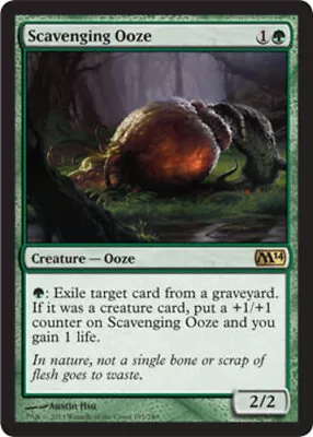 [1x] Scavenging Ooze - Slight Play English - Magic 2014 MTG Magic • $0.99