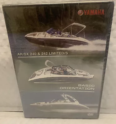 Yamaha Ar / Sx240 242 Limited / S  Basic Boat Orientation DVD 2010  New Sealed  • $9.95