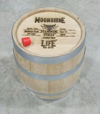 5 Gallon 20 Liter BOURBON Whiskey Wine American Oak Moonshine Life® BARREL Char3 • $190