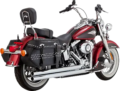 Vance & Hines Big Shots Staggered Exhaust System 1986-2017 Harley Softail 17323 • $1149.99