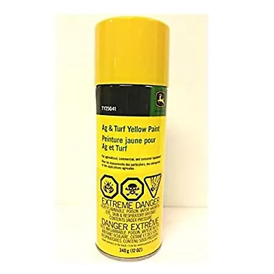 John Deere Construction Yellow Paint Spray Can TY25627 • $33.33