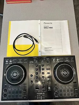 Pioneer DDJ400 USB DJ Controller For Rekordbox W/ USB Cable • $239.95