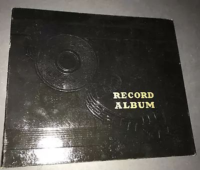 10  78 RPM Record Storage Album Shiny Black Holds 9 • $9.95