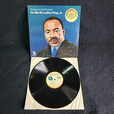 DR. MARTIN LUTHER KING JR. - Pioneers In Protest (EX) Vinyl Record Album LP  • $30