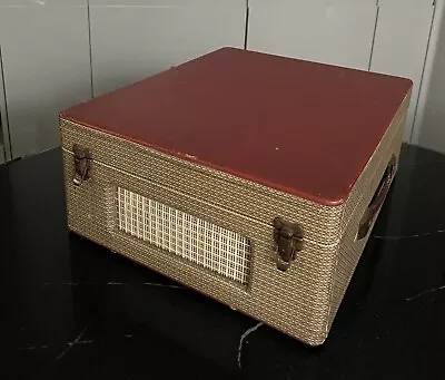 £75 • Buy DANSETTE MINOR RECORD PLAYER  Valve Amplifier BSR Turntable Good Working Order