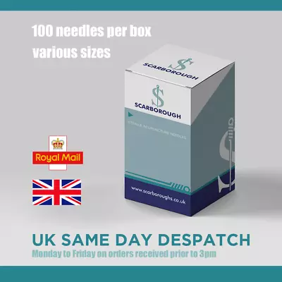 Scarborough CJ Acupuncture Needle DN07 • £6.95