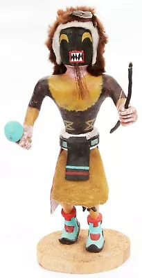 Vintage Native American Wooden Hopi Kachina Doll Chakwaina Carlos Dawahoya • $69.99