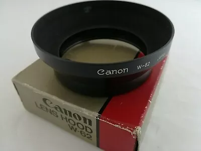 Canon W-62 Genuine Metal Manual Hood 35-70mm F4 FD - Rare Unused W62 • £25