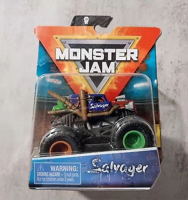 SPIN MASTER MONSTER JAM 2020 SALVAGER SERIES 11 DIECAST TRUCK W/ Poster 1:64 • $17.99