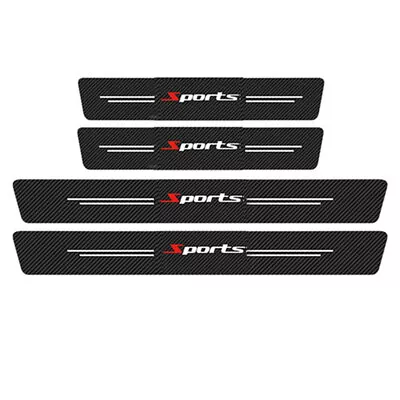 5x Car Door Scuff Plate Sill Cover Panel Step Trunk Protector Sticker Waterproof • $15.21