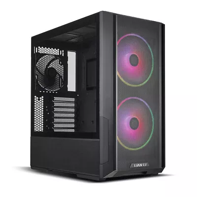 Lian-Li Lancool PC-LAN216RX Tempered Glass RGB E-ATX Mid-Tower Case - Black • $190.99