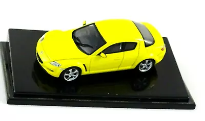 MAZDA RX8 Model Car Original MTech YELLOW In Case • $85