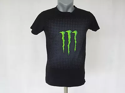 Monster Mens T-Shirt Black Size M Fox Cotton Elastane Jersey • $15