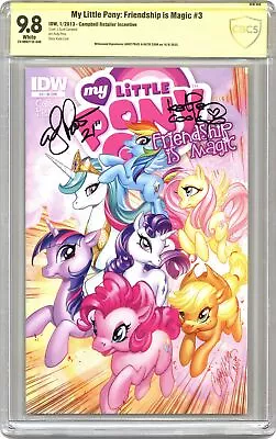 My Little Pony Friendship Is Magic #3RI Campbell 1:10 CBCS 9.8 SS 2013 • £105.42