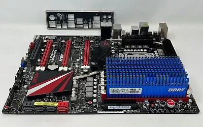 Asus Rampage III Formula X58 LGA1366 Intel ATX MOTHERBOAR DDR3 RAM  CPU I7-930 • $109