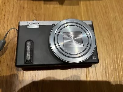 Panasonic LUMIX DMC-TZ60 18.1MP Digital Camera - Black & Silver With Box & Leads • £150