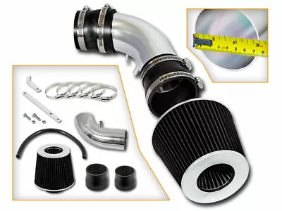 Racing Air Intake Kit + BLACK Filter For 93-97 Mazda MX-6 & Ford Probe 2.5L V6 • $44.99