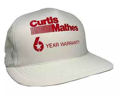Vintage Curtis Mathes Hat Cap Snap Back Mesh Back Trucker Electronics Retailer • $19.99