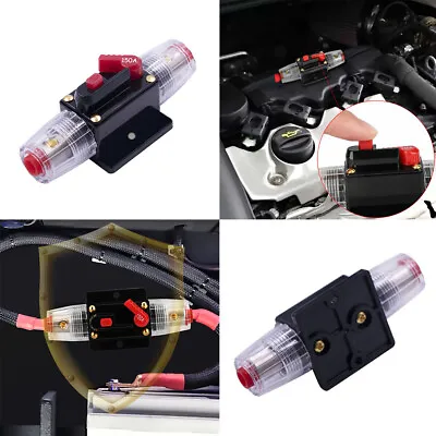 US 2Pc 150AMP 12V Car Stereo Audio Circuit Breaker Fuse Inline Replace Marine • $18.79