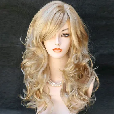 £16.99 • Buy Wiwigs Wonderful Long Golden Strawberry Blonde Mix Ladies Wig