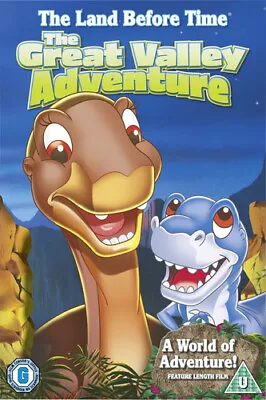 The Land Before Time 2 - The Great Valley Adventure DVD (2011) Roy Smith Cert U • £1.99