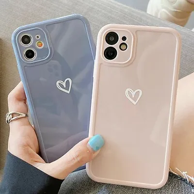 $8.99 • Buy Girly Heart Shockproof Case For IPhone 13 12 11 Pro Max Mini XR 8 7 SE X XS MAX