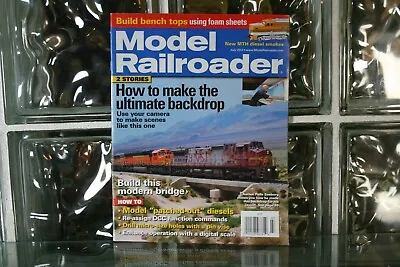 Model Railroader Magazine July 2012 - Build Benchtops Using Foam  • $8.99