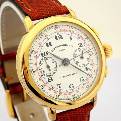 £1720.54 • Buy Eberhard & Co. 36108 Replica Chronograph Manual Winding Wrist Watch