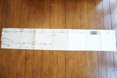 Pilsley - Loughborough Railway Track Signalling Plan Map Ruddington Nottingham • £19.99