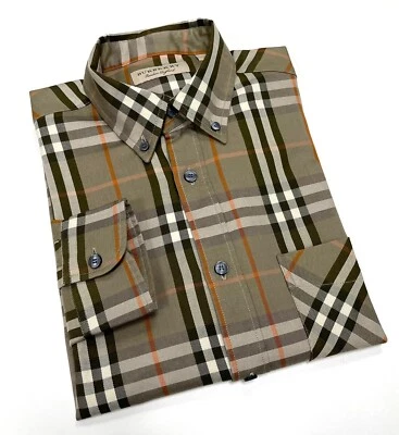 £124.99 • Buy Vintage Burberry Shirt Nova Check Long Sleeve Medium (M ) Burberrys RRP £249