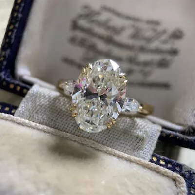 £3.89 • Buy 18k Yellow Gold Plated Rings For Women Gorgeous Cubic Zirconia Jewelry Sz 6-10