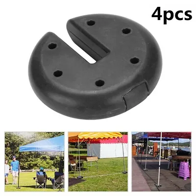 $60.15 • Buy AU 4X Outdoor Tent Weight Base Gazebo Foot Leg Pole Anchor Weights Marquee