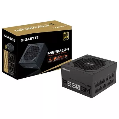 Gigabyte P850GM 850W PSU 80 Plus Gold Modular Power Supply • £55