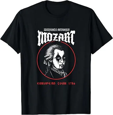 New Limited Mozart Funny Wolfgang Amadeus Mozart T-Shirt Free Shipping • $22.55