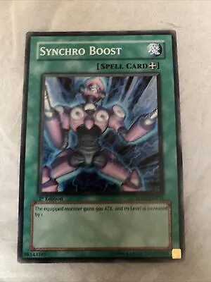 Synchro Boost 5DS2-EN032  1st Edition Yu-Gi-Oh Excellent Condition • £0.99