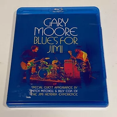 GARY MOORE BLUES FOR JIMI CONCERT - BLU-RAY DVD - Rare Sells For $75 On Amazon • $39.19