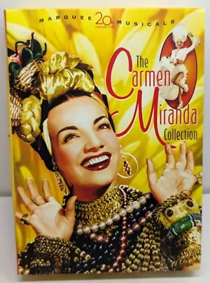 The Carmen Miranda Collection DVD 5-Disc Marquee 20th Century Fox Musicals • $14.95
