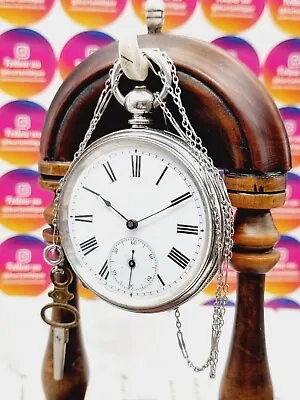 J. W. Benson London Silver Pocket Watch • £149