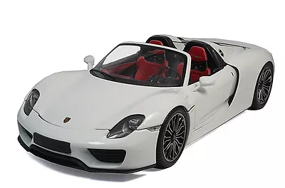 MINICHAMPS 2013 Porsche 918 Spyder White 1:18 LE 300pcs *New RARE Color! • $399