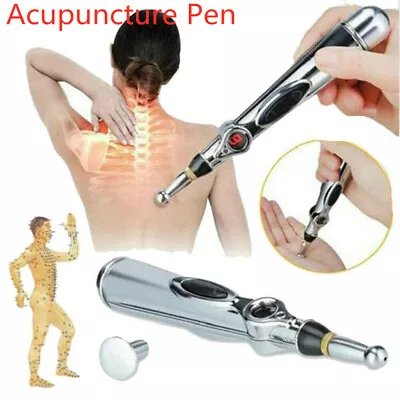 Handheld Electronic Acupuncture Pen Pain Relief Heal Massage Pen Acupuntura Tool • $11.49