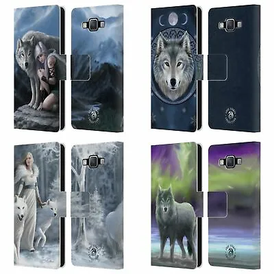 Official Anne Stokes Wolves Leather Book Wallet Case Cover For Samsung Phones 2 • £17.95