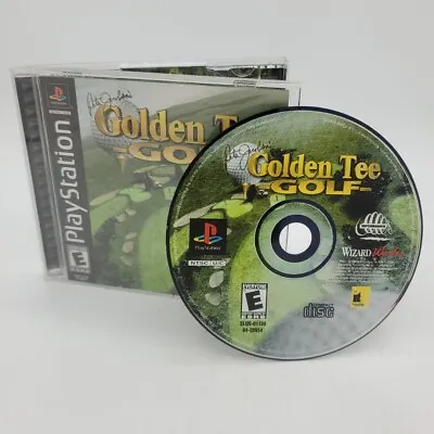 Peter Jacobsen's Golden Tee Golf (Sony PlayStation 1 2000) • $20
