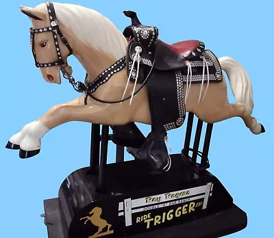 Trigger Vintage Kiddie Ride Coin Operated Horse With Parade Saddle • $8995