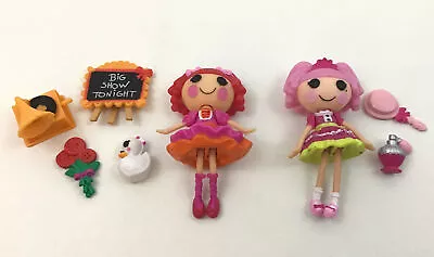 Lalaloopsy Mini Doll Tippy Tumbelina Big Show W Accessories & Jewel Sparkles • $17.56