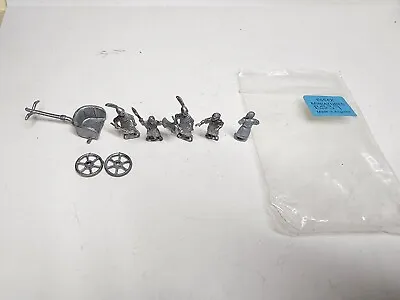 Essex 15mm Miniature Horse Cart With Drivers & Knights8-Piece Figure Set UK • $7.99