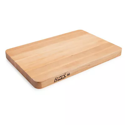 John Boos Chop N Slice Large Maple Wood End Grain Cutting Board 18 X12 X1.25  • $61.95