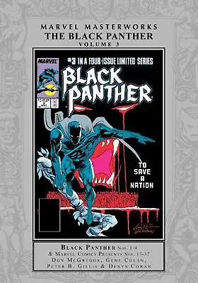 Marvel Masterworks: The Black Panther Vol. 3 By Peter B. Gillis (English) Hardco • $74.27