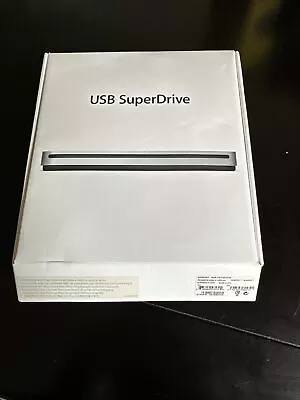 NEW GENUINE Apple USB Superdrive External Drive CD DVD MODEL A1379 Silver • $12